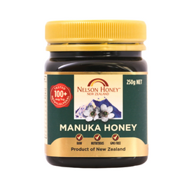 Manuka Honey MGO100+ Multifloral 250g - Nelson Honey