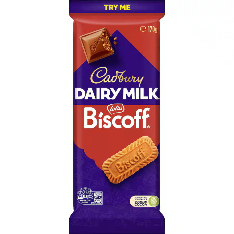 Caramilk Biscoff by Cadbury - 170g