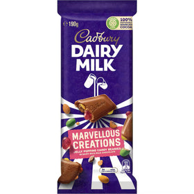 Marvellous Creations Jelly Popping Candy Beanies Block by Cadbury-190