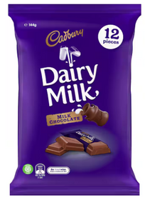 Dairy Milk Share Pack of 12 by Cadbury - 144g