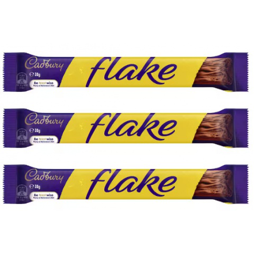 Flake Chocolate Bar Ð Cadbury - 30g x 3