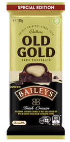 Old Gold Dark Chocolate Baileys by Cadbury - 180g