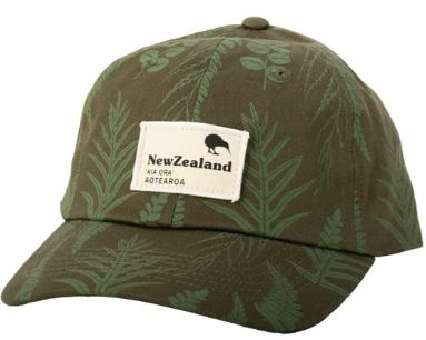 Cotton Hat Ferns - Parrs - Green colour