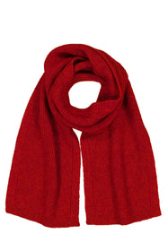 Possum Merino Fine Rib Scarf - McDonald New Zealand