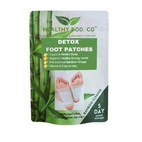 Natural Bamboo Detox Foot Patches -10 Patches per Packet