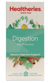 Healtheries Digestion with Probiotics 20tea bags