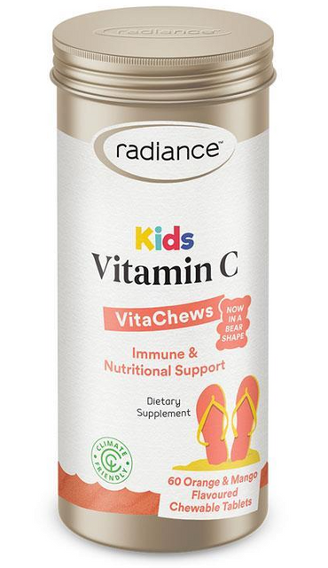 Kids Immune & Nutritional Support Vitamin C VitaChews - Radiance - 60 chewable tablets