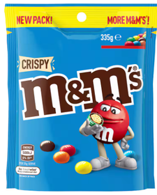 M&M's Crispy by MARS Chocolate Australia - 335g