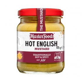 Hot English Mustard - MasterFoods - 175g