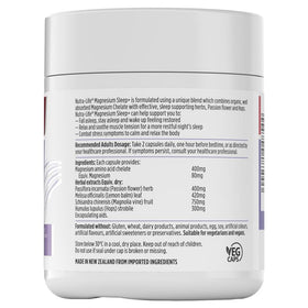 Magnesium Sleep+ - Nutra Life - 60caps