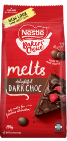 Baker's Choice Dark Chocolate Melts by Nestle - 290g