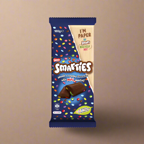 Smarties Chocolate Block by Nestle - 180g