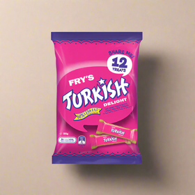 Fry’s Turkish Delight Share Pack of 12 by Cadbury - 180g.