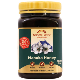 Manuka Honey MGO 300+ 500g - Nelson Honey
