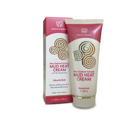 New Zealand Volcanic Mud Heat Cream - Nature's Beauty - 200g