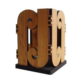 Rimu Wooden Pen Holder - Koru Design - Aeon Giftware