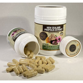 NZ Propolis Extract, Echinacea Extract & Vit C - Api Health - 200 x 500mg Capsules