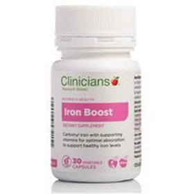 Iron Boost - Clinicians - 30caps