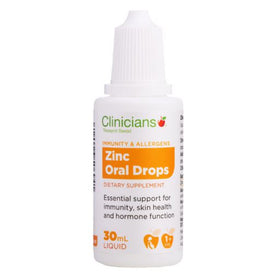 Zinc Oral Drops - Clinicians - 30ml