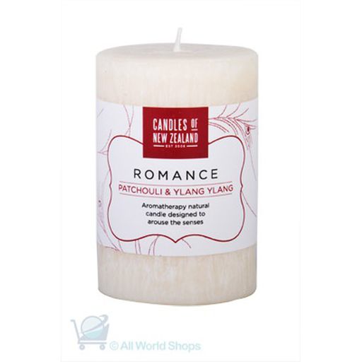 Aromatherapy Pillar Candle - Romance - Candles Of New Zealand
