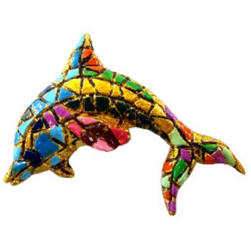Multi-color Magnet - Dolphin - Dale Borland