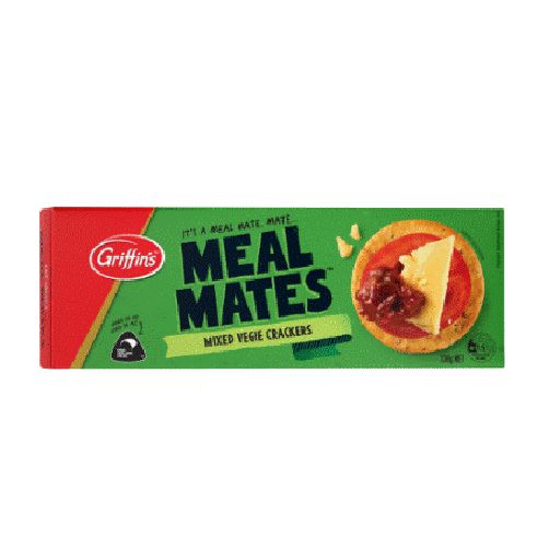 Meal Mates Mixed Veggie Crackers - Griffin's - 230g