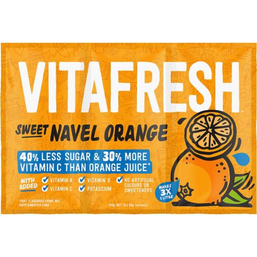 Sweet Navel Orange Drink Sachet - Vitafresh - 150g (3 packets)