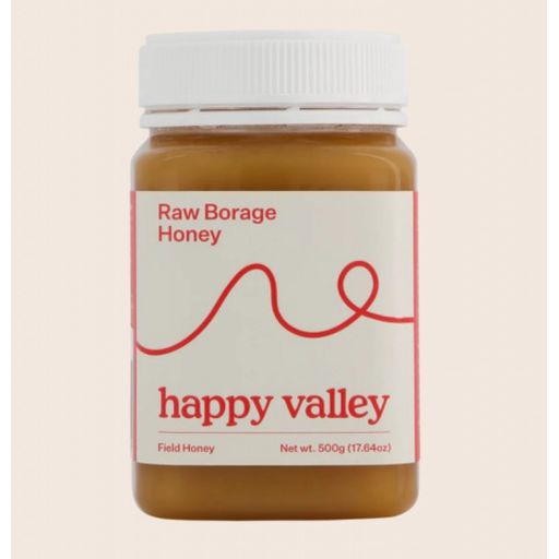 Borage Creamed Honey - Happy Valley - 500g