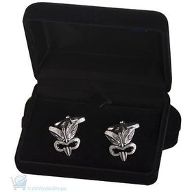 Tiki Cuff Links - Just Pewter