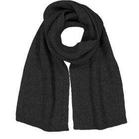 Possum Merino Fine Rib Scarf - McDonald New Zealand