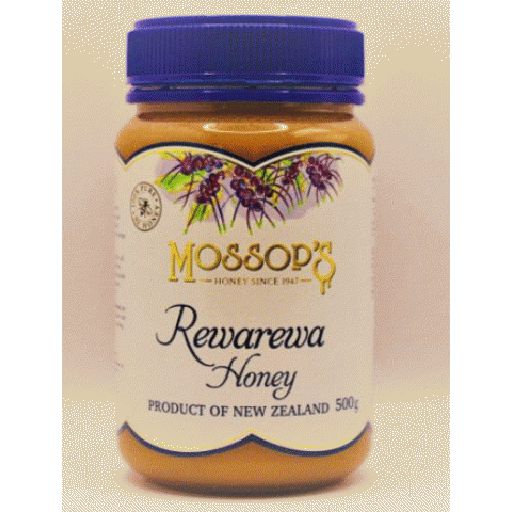 Rewarewa Honey - Mossop's - 500g