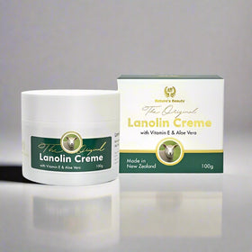 Lanolin Moisturising Cream With Vitamin E & Aloe Vera - Nature's Beauty - 100g