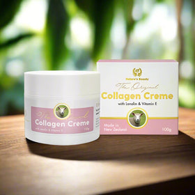 Collagen Cream With Lanolin & Vitamin E - Nature's Beauty - 100g
