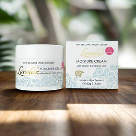 Lanolux Moisture Cream with Vit E & Aloe Vera - Nature's Beauty - 100g