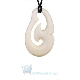 Koru Bone Carving #18 - Norman Clark