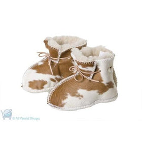 Moo Cows Baby Bootie - Possum Pam