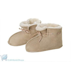 Baby Sheepskin Booties - Possum Pam