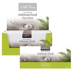 Rotorua Mud Face Pack With Manuka Honey - Wild Ferns - 20g
