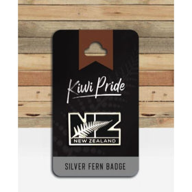 New Zealand & Silver Fern Badge - Parrs