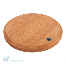 Round Cheese/Pate Board With Paua - Rimu Box Art