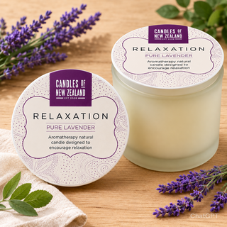 Aromatherapy Candle Jar - Relaxation - Candles Of New Zealand