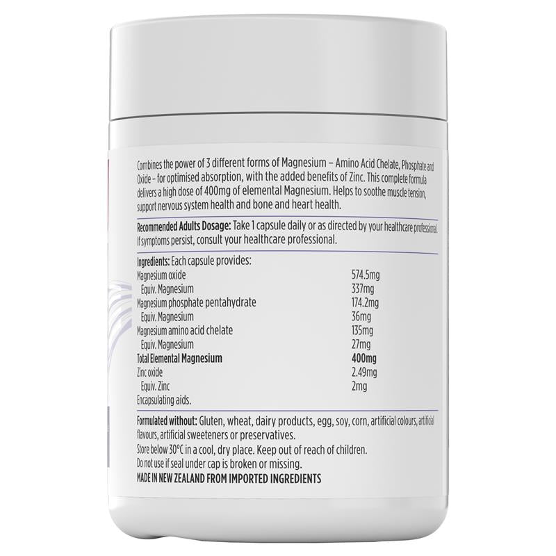 Magnesium Complete 400 - Nutra Life - 120caps