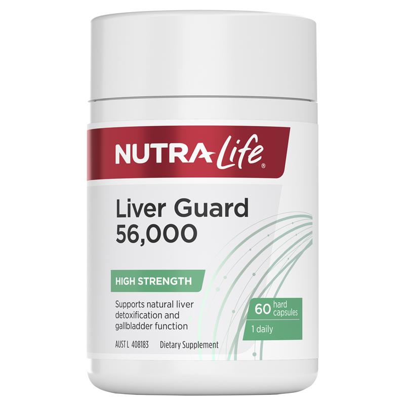 Liver Guard 56000 - Nutra life - 60caps
