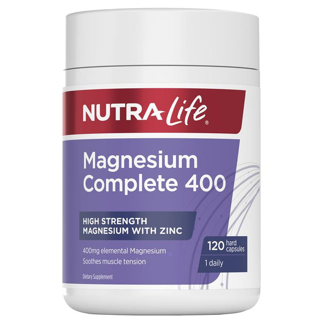 Magnesium Complete 400 - Nutra Life - 120caps