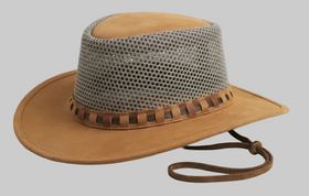 Suede Mesh Hat - Selke Enterprises