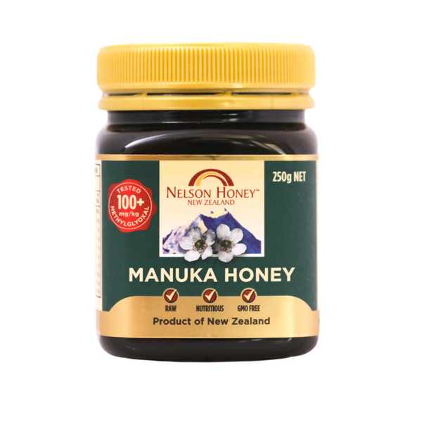 Manuka Honey  MG100+  Multifloral 250g - Nelson Honey