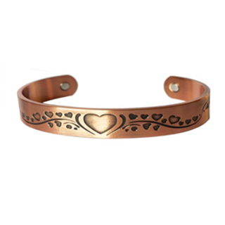 Copper Bracelet - Heart Design – NZ Dimensionz