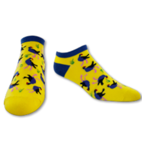 Pukeko Ankle Socks S-M - The Derek Corp Ltd