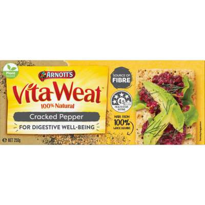 Vita-Weat Cracked Pepper by Arnott's - 250g