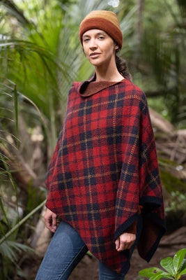 Tartan Poncho